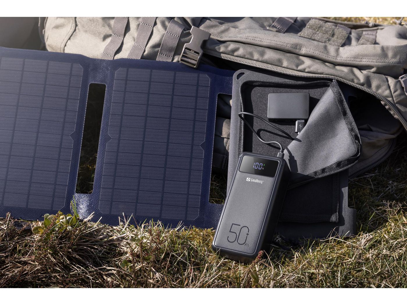 Sandberg Solar Charger 40W QC3.0+PD+DC