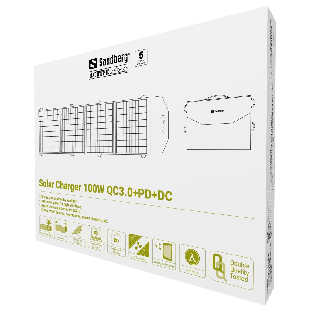 Sandberg Solar Charger 100W
