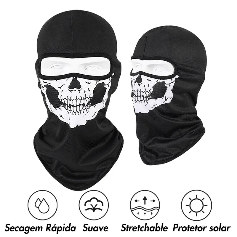 Musion Vollgesichtsmaske - Totenkopf Print