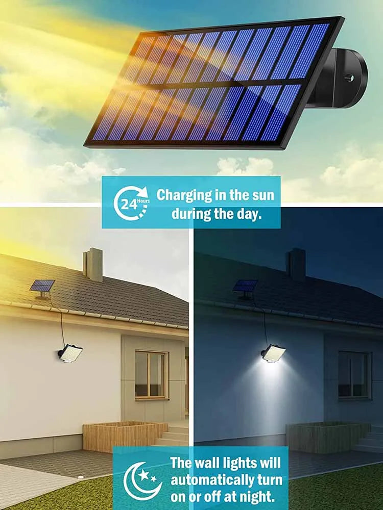 LED Solarleuchte mit Bewegungsmelder