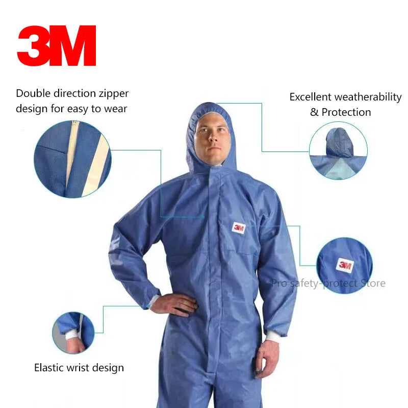 3M 4532 Reinraum Schutzanzug - Unisex, CE-zertifiziert