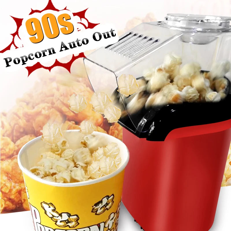 Ölfreie Heißluft-Popcornmaschine – 1200W
