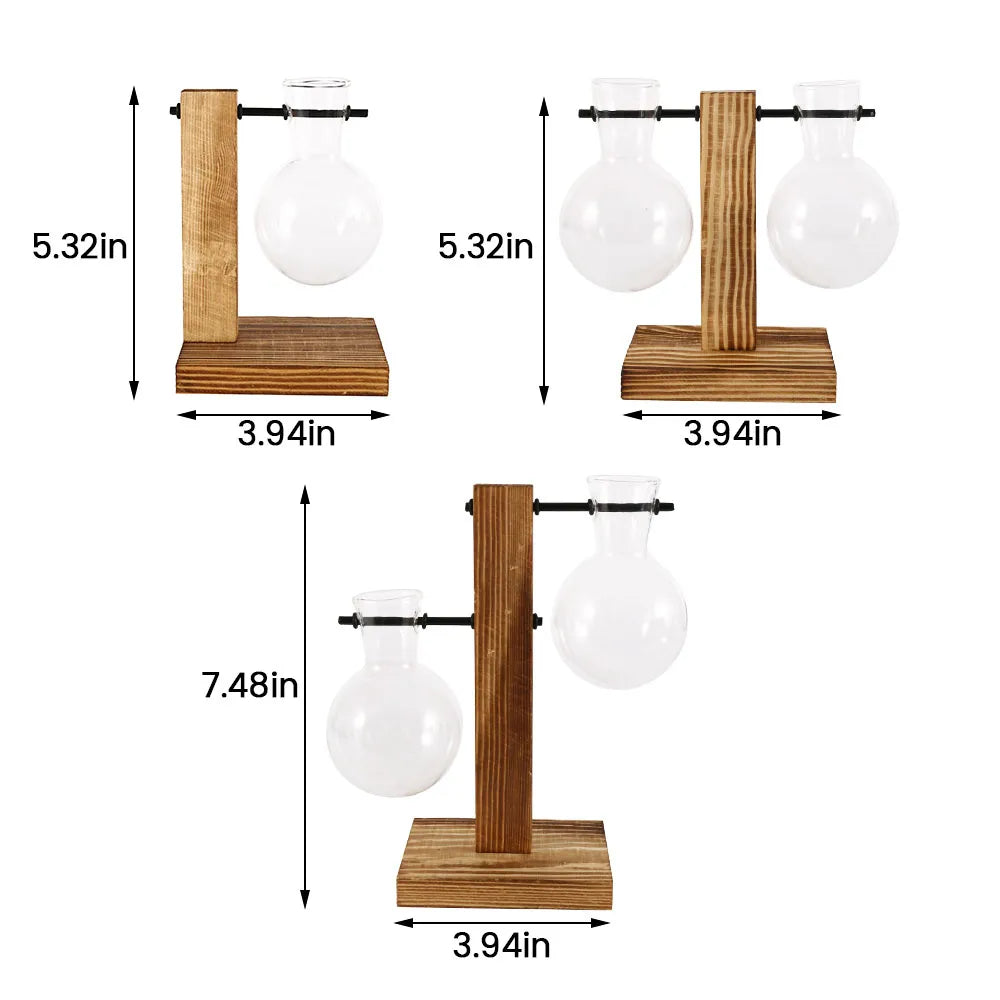 Kreativer Glas Pflanzkübel