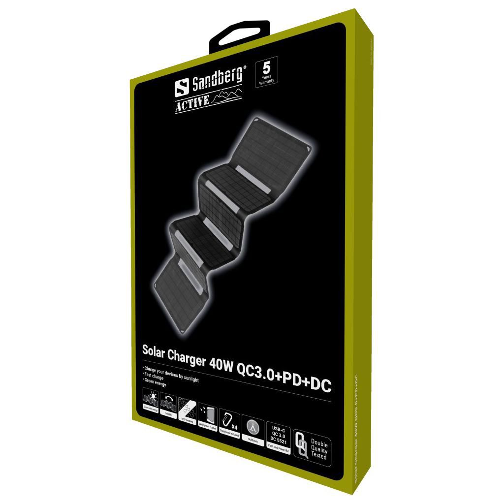 Sandberg Solar Charger 40W QC3.0+PD+DC