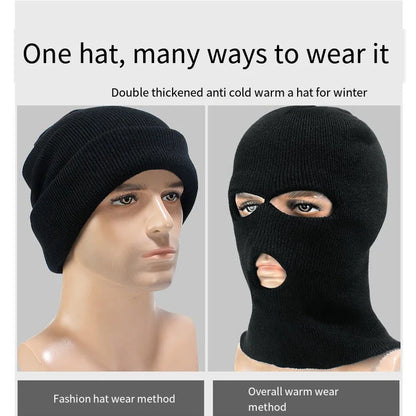 Winter Gesichtsmaske Farbig