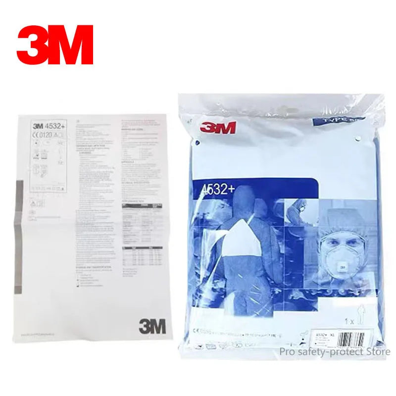 3M 4532 Reinraum Schutzanzug - Unisex, CE-zertifiziert