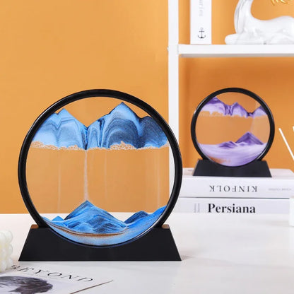 Luxuriöses 3D Sandkunstbild mit Bewegung