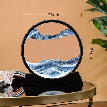 Luxuriöses 3D Sandkunstbild mit Bewegung